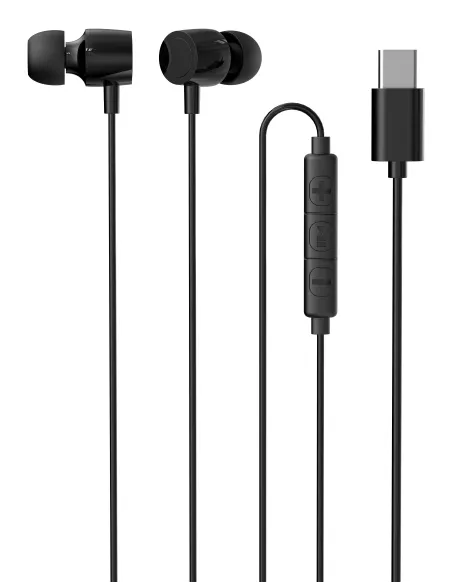 iggual Auriculares tipo C intrauditivos con micro