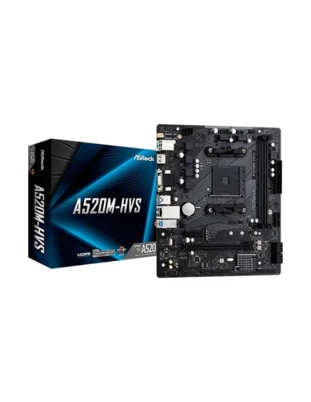 Placa base asrock am4 a520m - hvs m - atx 90 - mxbe60 - a0uayz