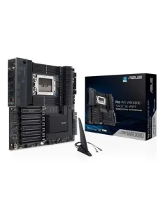 Placa base asus amd pro workstation wrx80e - sage se wifi eatx -  8x ddr4 -  4x sata 6gb - s