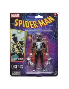 Figura hasbro marvel legends series spider - man spider - venom