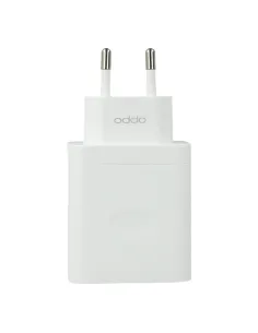 Cargador oppo supervooc 33w usb tipo a blanco