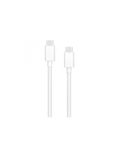 Cable usb tipo c oppo 1m -  macho - macho -  blanco