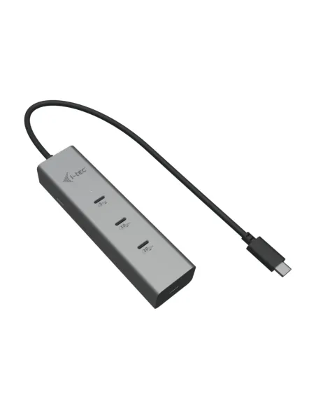 i-tec Metal USB-C Charging HUB 5port with USB-C video 8K + Power Delivery 85W