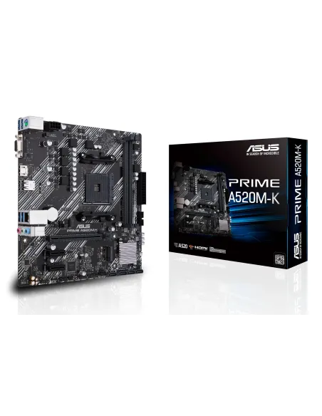 ASUS PRIME A520M-K AMD A520 Zócalo AM4 micro ATX