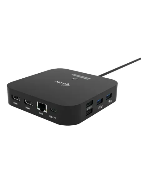 i-tec USB-C Dual HDMI Docking Station with Power Delivery 100 W