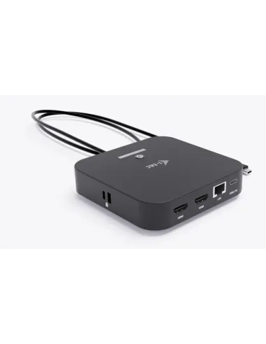 i-tec USB-C Dual HDMI Docking Station with Power Delivery 100 W