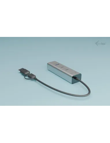 i-tec Metal Universal Charging HUB 2xUSB-C + 2x USB-A Port + Power Delivery 85W