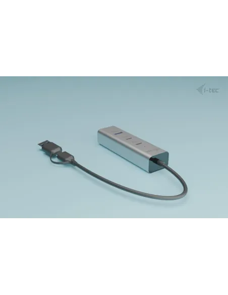 i-tec Metal Universal Charging HUB 2xUSB-C + 2x USB-A Port + Power Delivery 85W