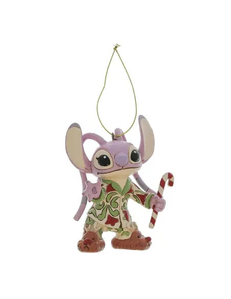 Adorno arbol de navidad enesco disney stitch -  angel pijama navideño
