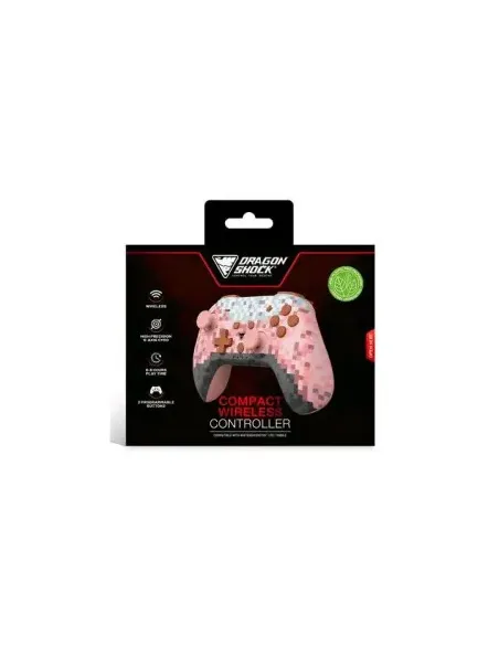 DRAGONSHOCK - POPTOP COMPACT BT WIRELESS CONTROLLER PINK CUBE FOR PC & MOBILE/ COMPATIBLE NINTENDO SWITCH & SWITCH 2