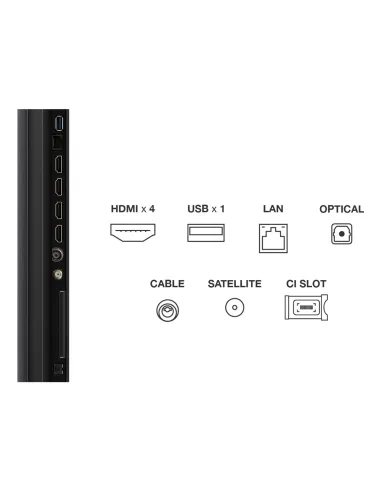 TCL C6K 75C6K Televisor 190,5 cm (75") 4K Ultra HD Smart TV Wifi Metálico