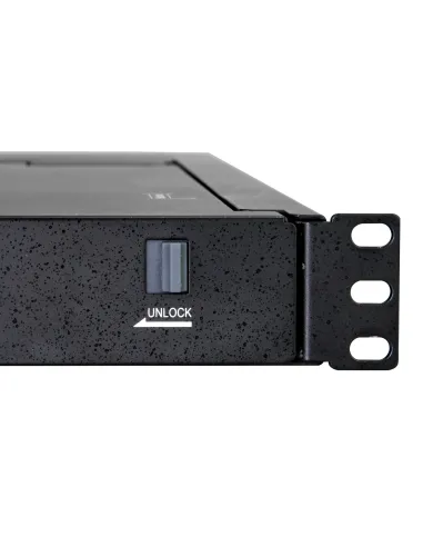 StarTech.com Consola KVM de Montaje en Rack - Teclado QWERTY - KVM para Rack de Servidores de 1 puerto VGA con Monitor LCD de