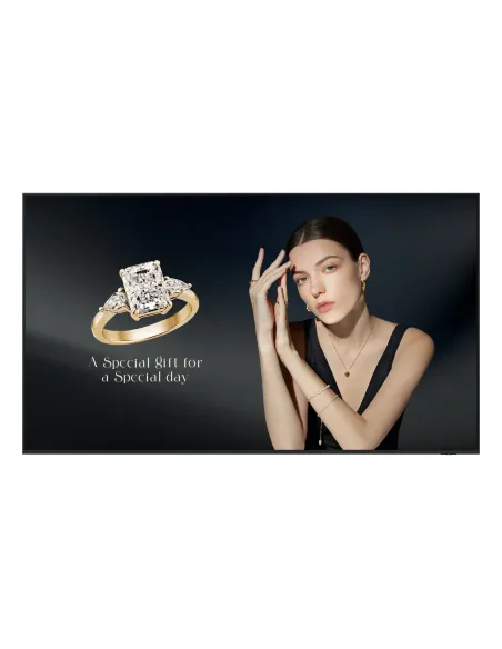 Samsung QH115F-X Pantalla plana para señalización digital 2,92 m (115") LCD Wifi 1000 cd   m² 4K Ultra HD Negro Tizen 24 7