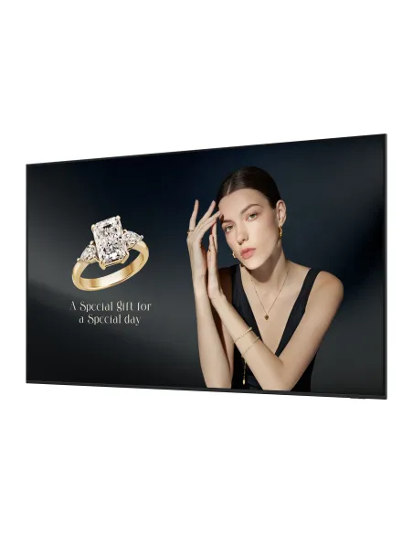 Samsung QH115F-X Pantalla plana para señalización digital 2,92 m (115") LCD Wifi 1000 cd   m² 4K Ultra HD Negro Tizen 24 7