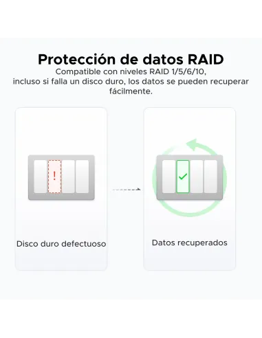 Ugreen NASync DXP4800 Plus NAS Escritorio Intel® Pentium® Gold 8505 8 GB DDR5 0 TB UGOS PRO