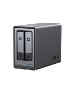 Ugreen NASync DXP2800 NAS System 2-Bay Compacto Intel® N N100 8 GB DDR5 0 TB UGOS Pro Negro 2