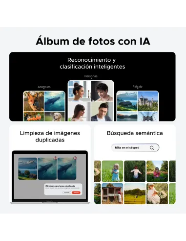 Ugreen NASync DXP2800 NAS System 2-Bay Compacto Intel® N N100 8 GB DDR5 0 TB UGOS Pro Negro