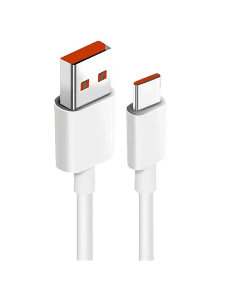 Cable usb tipo c a usb tipo a xiaomi 1m -  macho - macho -  blanco