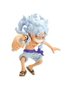 Figura banpresto one piece mega world collectable monkey d.luffy vs borsalino 13cm