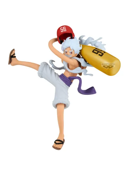Figura banpresto one piece battle record collection monkey d.luffy gear5 17cm