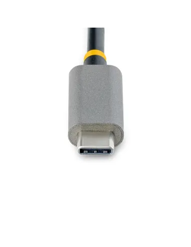 StarTech.com Hub Adaptador USB-C con Ethernet de 3 Puertos USB-A - Red Ethernet Gigabit RJ45 - USB 3.0 5Gbps - Alimentado por