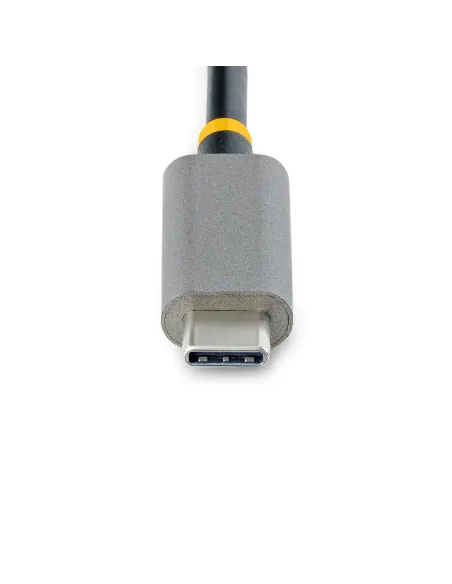 StarTech.com Hub Adaptador USB-C con Ethernet de 3 Puertos USB-A - Red Ethernet Gigabit RJ45 - USB 3.0 5Gbps - Alimentado por