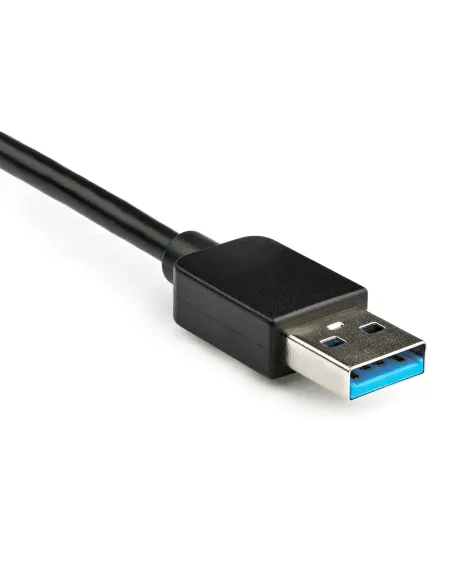 StarTech.com Adaptador Gráfico Externo USB 3.0 a DisplayPort Doble 4K60 DisplayLink - Cable Conversor USB 3.0 a DP de Vídeo