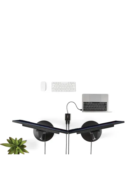 StarTech.com Adaptador Gráfico Externo USB 3.0 a DisplayPort Doble 4K60 DisplayLink - Cable Conversor USB 3.0 a DP de Vídeo