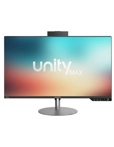 Ordenador all in one phoenix unity max i5 14gº -  16gb ddr5 -  ssd 1tb nvme - 27 pulgadas -  fhd 1080p ips - blanco - w11 pro