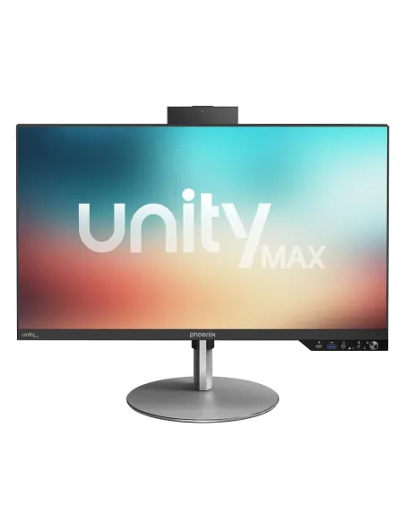 Ordenador all in one phoenix unity max i5 14gº -  16gb ddr5 -  ssd 1tb nvme - 23.8 pulgadas -  fhd 1080p ips - negro - w11 pro