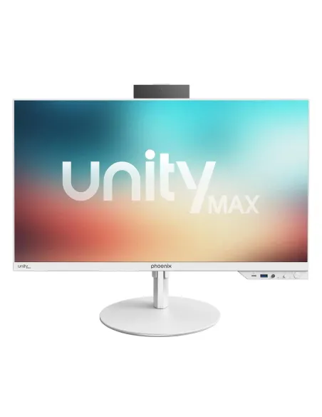Ordenador all in one phoenix unity max i5 14gº -  16gb ddr5 -  ssd 1tb nvme - 23.8 pulgadas -  fhd 1080p ips - blanco - w11 pro