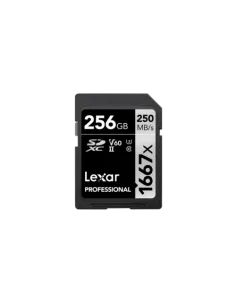Lexar SDXC, 256 GB UHS-II Clase 10