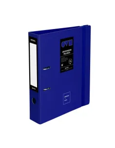 ARCHIVADOR A4 65MM EN POLYFOAM UNEQUAL MINIMAL AZUL GRAFOPLAS 17262830