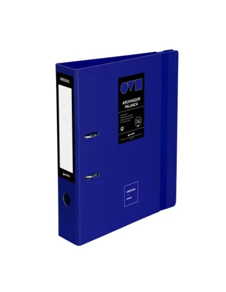 ARCHIVADOR A4 65MM EN POLYFOAM UNEQUAL MINIMAL AZUL GRAFOPLAS 17262830