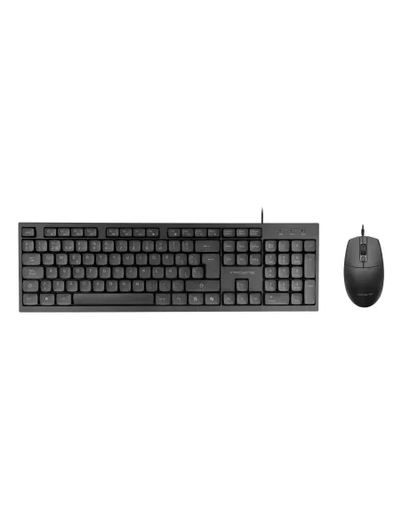 Tacens Anima ACP02ES teclado Ratón incluido Hogar   Oficina USB QWERTY Español Negro