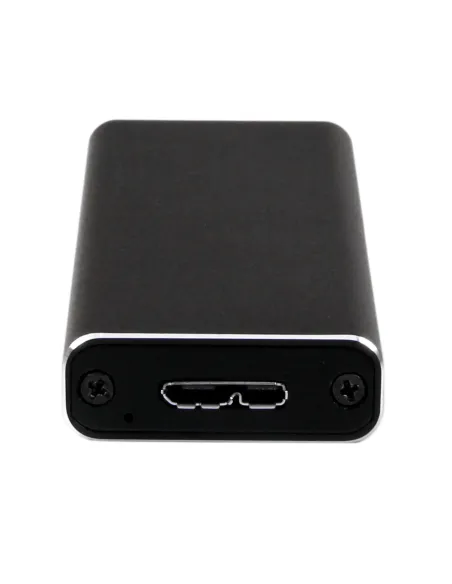 StarTech.com Caja USB 3.0 (5Gbps) a SSD M.2 de Aluminio con UASP - Negro - SATA NGFF M.2 con B Key y B+M Key - Caja Portátil
