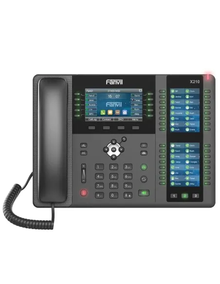 Fanvil X210, 20 líneas SIP, 106 teclas DSS