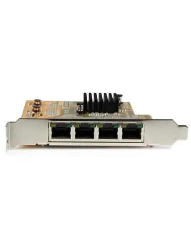 StarTech.com Tarjeta de Red PCI Express Ethernet Gigabit con 4 Puertos RJ45