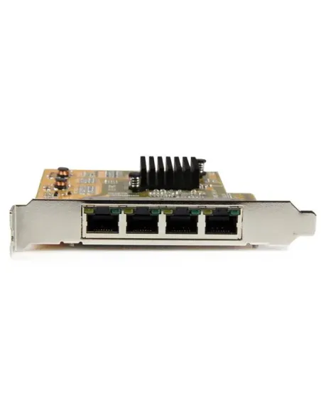 StarTech.com Tarjeta de Red PCI Express Ethernet Gigabit con 4 Puertos RJ45