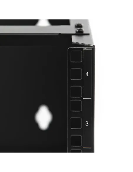 StarTech.com WALLMOUNT4 armario rack 4U Bastidor de pared Negro