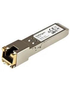 StarTech.com Módulo Transceptor SFP Compatible con Cisco GLC-T - 1000BASE-T - SFP a RJ45 Cat6   Cat5e - SFP Ethernet Gigabit de
