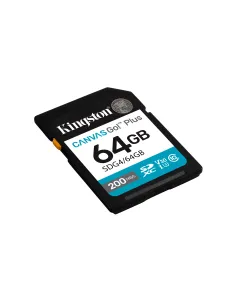 Kingston Technology Canvas Go! Plus 64GB SDXC Canvas Go Plus Gen4 200MB s C10 UHS-I U3 V30 2