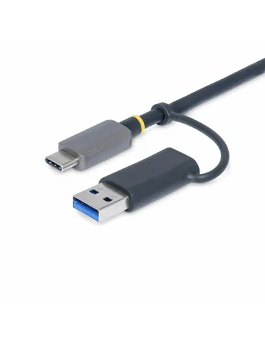 StarTech.com Lector USB 3.0 de Tarjetas de Memoria Flash SD CompactFlash y microSD - Grabador USB-C de Tarjetas de Memoria -