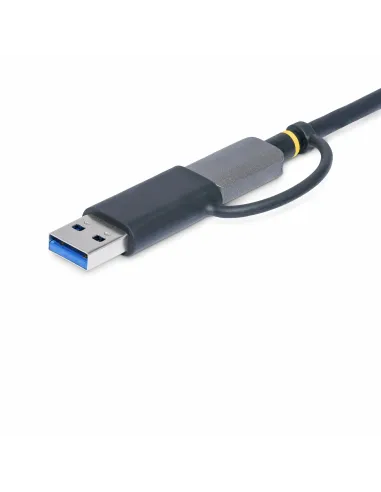 StarTech.com Lector USB 3.0 de Tarjetas de Memoria Flash SD CompactFlash y microSD - Grabador USB-C de Tarjetas de Memoria -