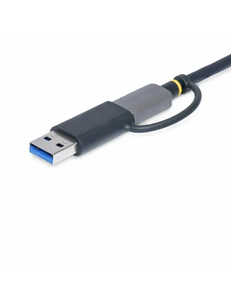 StarTech.com Lector USB 3.0 de Tarjetas de Memoria Flash SD CompactFlash y microSD - Grabador USB-C de Tarjetas de Memoria -