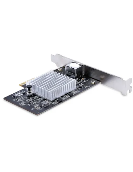 StarTech.com Tarjeta PCIe Adaptadora de Red de 1 Puerto RJ45 10Gb para PC o Servidor, Tarjeta PCI Express Ethernet de 6