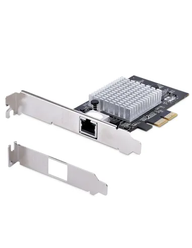 StarTech.com Tarjeta PCIe Adaptadora de Red de 1 Puerto RJ45 10Gb para PC o Servidor, Tarjeta PCI Express Ethernet de 6