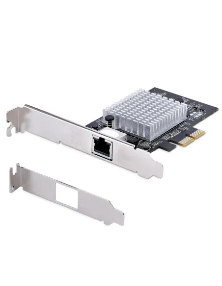StarTech.com Tarjeta PCIe Adaptadora de Red de 1 Puerto RJ45 10Gb para PC o Servidor, Tarjeta PCI Express Ethernet de 6