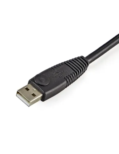 StarTech.com Cable KVM 4 en 1 de 1,8m con DVI USB Audio y Micrófono