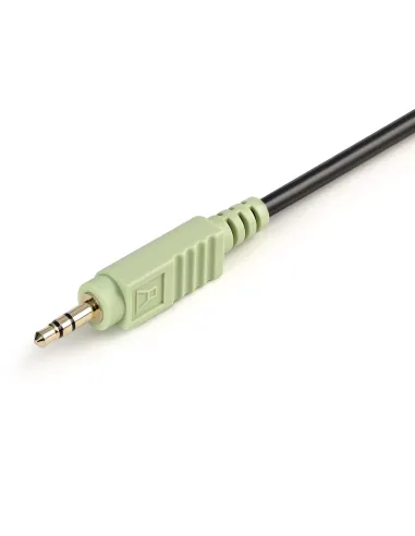 StarTech.com Cable KVM 4 en 1 de 1,8m con DVI USB Audio y Micrófono